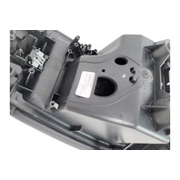 2006-2010 BMW 650i E63 E64 Black Leather Center Console Armrest Lid Set, 51-16-6-960-425, F039, OEM, 2006, 2007, 2008, 2009, 2010