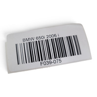 2006-2007 BMW 650i White Turn Signal Marker Lamp Left/Driver, 63-13-7-165-807, F039, OEM, 2006, 2007