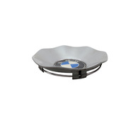 2006-2010 BMW 650i E63 E64 Style 121 Wheel Center Hub Cap, 36-13-6-763-117 #2, F039, OEM, 2006, 2007, 2008, 2009, 2010