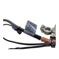 2006-2010 BMW 650i Negative Battery Wire Cable Harness IBS Plug, 61-12-6-970-682, F039, OEM, 2006, 2007, 2008, 2009, 2010