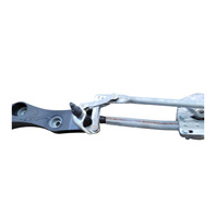 2006-2010 BMW 650i E63 E64 Windshield Wiper Motor Linkage Transmission, 61-61-7-194-029, F039, OEM, 2006, 2007, 2008, 2009, 2010