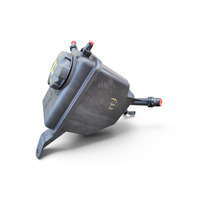 2006-2010 BMW 650i E63 E64 Coolant Expansion Tank Reservoir, 17-13-7-542-986, F039, OEM, 2006, 2007, 2008, 2009, 2010