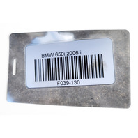 2006-2010 BMW 650i E63 E64 Coolant Expansion Tank Reservoir, 17-13-7-542-986, F039, OEM, 2006, 2007, 2008, 2009, 2010