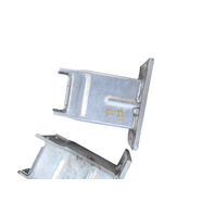 2006-2010 BMW 650i E63 E64 Front Bumper Reinforcement Bracket Crash Box Set(2) 51-11-7-907-035, 51-11-7-907-036, F039, OEM, 2006, 2007, 2008, 2009, 2010