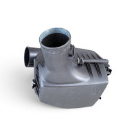 2006-2007 BMW 650i E63 E64 4.8L Engine Air Filter Box Intake Silencer, 13-71-7-567-166, F039, OEM, 2006, 2007