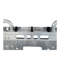 2006-2010 BMW 650i E64 Convertible Rollover Protection Roll Bar Assembly, 54-62-7-181-074, F039, OEM, 2006, 2007, 2008, 2009, 2010