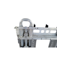 2006-2010 BMW 650i E64 Convertible Rollover Protection Roll Bar Assembly, 54-62-7-181-074, F039, OEM, 2006, 2007, 2008, 2009, 2010