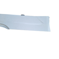 2006-2007 BMW 650i E63 E64 Right Passenger Rocker Panel Side Skirt White, 51-77-7-074-420, F039, OEM, 2006, 2007