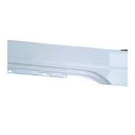 2006-2007 BMW 650i E63 E64 Right Passenger Rocker Panel Side Skirt White, 51-77-7-074-420, F039, OEM, 2006, 2007