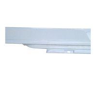 2006-2007 BMW 650i E63 E64 Right Passenger Rocker Panel Side Skirt White, 51-77-7-074-420, F039, OEM, 2006, 2007