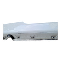 2006-2007 BMW 650i E63 E64 Right Passenger Rocker Panel Side Skirt White, 51-77-7-074-420, F039, OEM, 2006, 2007