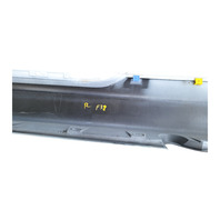 2006-2007 BMW 650i E63 E64 Right Passenger Rocker Panel Side Skirt White, 51-77-7-074-420, F039, OEM, 2006, 2007