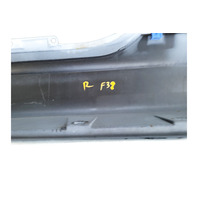 2006-2007 BMW 650i E63 E64 Right Passenger Rocker Panel Side Skirt White, 51-77-7-074-420, F039, OEM, 2006, 2007