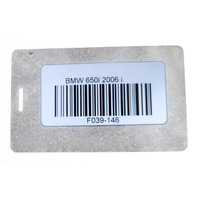 2006-2010 BMW 650i E63 E64 4.8L Engine Oil Pump Filter Housing, 11-41-7-561-428, F039, OEM, 2006, 2007, 2008, 2009, 2010