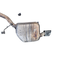 2006-2007 BMW 650i E64 Convertible Left Right Rear Exhaust Muffler Set, 18-30-7-544-291, 18-30-7-544-292, F039, OEM, 2006, 2007