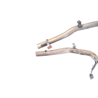 2006-2007 BMW 650i E64 Convertible Left Right Rear Exhaust Muffler Set, 18-30-7-544-291, 18-30-7-544-292, F039, OEM, 2006, 2007