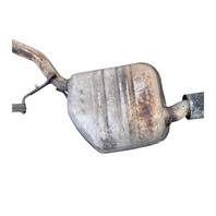 2006-2007 BMW 650i E64 Convertible Left Right Rear Exhaust Muffler Set, 18-30-7-544-291, 18-30-7-544-292, F039, OEM, 2006, 2007