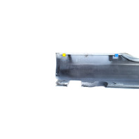 2006-2007 BMW 650i E63 E64 Left Driver Rocker Panel Side Skirt White, 51-77-7-074-419, F039, OEM, 2006, 2007