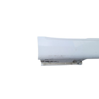 2006-2007 BMW 650i E63 E64 Left Driver Rocker Panel Side Skirt White, 51-77-7-074-419, F039, OEM, 2006, 2007