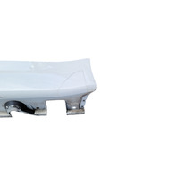 2006-2007 BMW 650i E63 E64 Left Driver Rocker Panel Side Skirt White, 51-77-7-074-419, F039, OEM, 2006, 2007