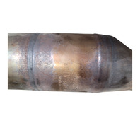 2006-2010 BMW 650i E63 E64 Right Exhaust Manifold Catalytic Converter, 18-40-7-575-126, F039, OEM, 2006, 2007, 2008, 2009, 2010