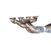 2006-2010 BMW 650i E63 E64 Right Exhaust Manifold Catalytic Converter, 18-40-7-575-126, F039, OEM, 2006, 2007, 2008, 2009, 2010