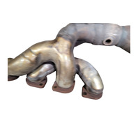 2006-2010 BMW 650i E63 E64 Right Exhaust Manifold Catalytic Converter, 18-40-7-575-126, F039, OEM, 2006, 2007, 2008, 2009, 2010