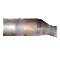 2006-2010 BMW 650i E63 E64 Right Exhaust Manifold Catalytic Converter, 18-40-7-575-126, F039, OEM, 2006, 2007, 2008, 2009, 2010