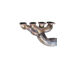 2006-2010 BMW 650i E63 E64 Right Exhaust Manifold Catalytic Converter, 18-40-7-575-126, F039, OEM, 2006, 2007, 2008, 2009, 2010