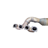 2006-2010 BMW 650i E63 E64 Left Exhaust Manifold Catalytic Converter, 18-40-7-575-127, F039, OEM, 2006, 2007, 2008, 2009, 2010