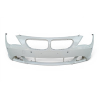 2006-2007 BMW 650i Front Bumper Face Cover Alpine White, 51-11-7-115-710, F039, OEM, 2006, 2007