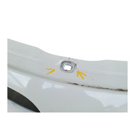 2006-2007 BMW 650i Front Bumper Face Cover Alpine White, 51-11-7-115-710, F039, OEM, 2006, 2007