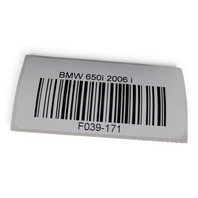 2006-2010 BMW 650i E63 E64 Driver Left Dash Air Vent Grille, 64-22-7-009-271, F039, OEM, 2006, 2007, 2008, 2009, 2010