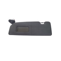 2006-2010 BMW 650i E64 Convertible Black Sun Visor Vanity Mirror Set, 51-16-6-976-747, 51-16-6-976-748, F039, OEM, 2006, 2007, 2008, 2009, 2010