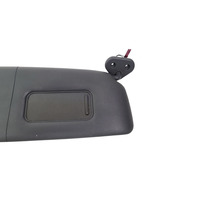 2006-2010 BMW 650i E64 Convertible Black Sun Visor Vanity Mirror Set, 51-16-6-976-747, 51-16-6-976-748, F039, OEM, 2006, 2007, 2008, 2009, 2010