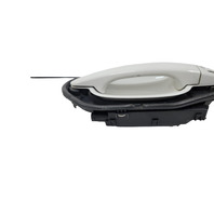 2006-2010 BMW 650i E63 E64 Left Driver Exterior Door Handle Alpine White, 51-21-6-961-443, F039, OEM, 2006, 2007, 2008, 2009, 2010