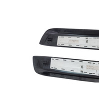 2006-2010 BMW 650i E63 E64 Illuminated Door Sill Plate Set, 51-47-7-079-959, F039, OEM, 2006, 2007, 2008, 2009, 2010