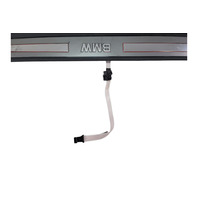2006-2010 BMW 650i E63 E64 Illuminated Door Sill Plate Set, 51-47-7-079-959, F039, OEM, 2006, 2007, 2008, 2009, 2010