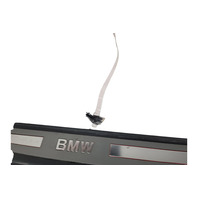 2006-2010 BMW 650i E63 E64 Illuminated Door Sill Plate Set, 51-47-7-079-959, F039, OEM, 2006, 2007, 2008, 2009, 2010