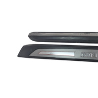 2006-2010 BMW 650i E63 E64 Illuminated Door Sill Plate Set, 51-47-7-079-959, F039, OEM, 2006, 2007, 2008, 2009, 2010