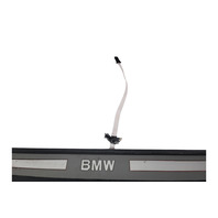 2006-2010 BMW 650i E63 E64 Illuminated Door Sill Plate Set, 51-47-7-079-959, F039, OEM, 2006, 2007, 2008, 2009, 2010