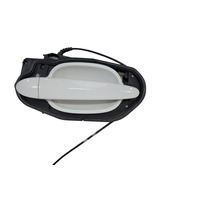 2006-2010 BMW 650i E63 E64 Right/Passenger Exterior Door Handle Alpine White, 51-21-6-961-444, F039, OEM, 2006, 2007, 2008, 2009, 2010