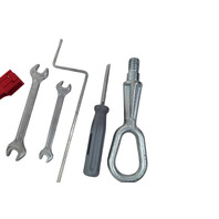 2006-2010 BMW 650i E63 E64 Trunk Tool Kit Tow Hook Wrenches Screwdriver, 72-15-7-070-643, F039, OEM, 2006, 2007, 2008, 2009, 2010