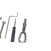 2006-2010 BMW 650i E63 E64 Trunk Tool Kit Tow Hook Wrenches Screwdriver, 72-15-7-070-643, F039, OEM, 2006, 2007, 2008, 2009, 2010