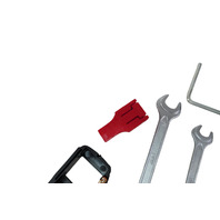 2006-2010 BMW 650i E63 E64 Trunk Tool Kit Tow Hook Wrenches Screwdriver, 72-15-7-070-643, F039, OEM, 2006, 2007, 2008, 2009, 2010
