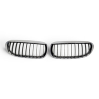 2006-2010 BMW 650i E63 E64 Chrome Kidney Grille Right/Left Set, 51-13-7-077-932, 51-13-7-077-931, F039, OEM, 2006, 2007, 2008, 2009, 2010 2006-2010 BMW 650i E63 E64 Chrome Kidney Grille Right/Left Set, 51-13-7-077-932, 51-13-7-077-931, F039, OEM, 2006, 2007, 2008, 2009, 2010