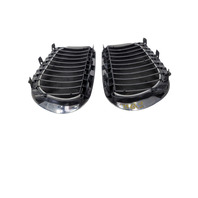 2006-2010 BMW 650i E63 E64 Chrome Kidney Grille Right/Left Set, 51-13-7-077-932, 51-13-7-077-931, F039, OEM, 2006, 2007, 2008, 2009, 2010