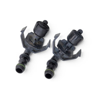 2006-2010 BMW 650i E63 E64 Headlight Washer Spray Nozzle Pair, 61-67-7-059-223, F039, OEM, 2006, 2007, 2008, 2009, 2010