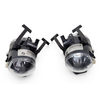 2006-2007 BMW 650i E63 E64 Left Right Front Fog Light Lamp Set, 63-17-6-910-791, 63-17-6-910-792, F039, OEM, 2006, 2007