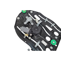2006-2010 BMW 650i E64 Left Rear Quarter Window Glass Regulator, 51-35-7-186-643, F039, OEM, 2006, 2007, 2008, 2009, 2010
